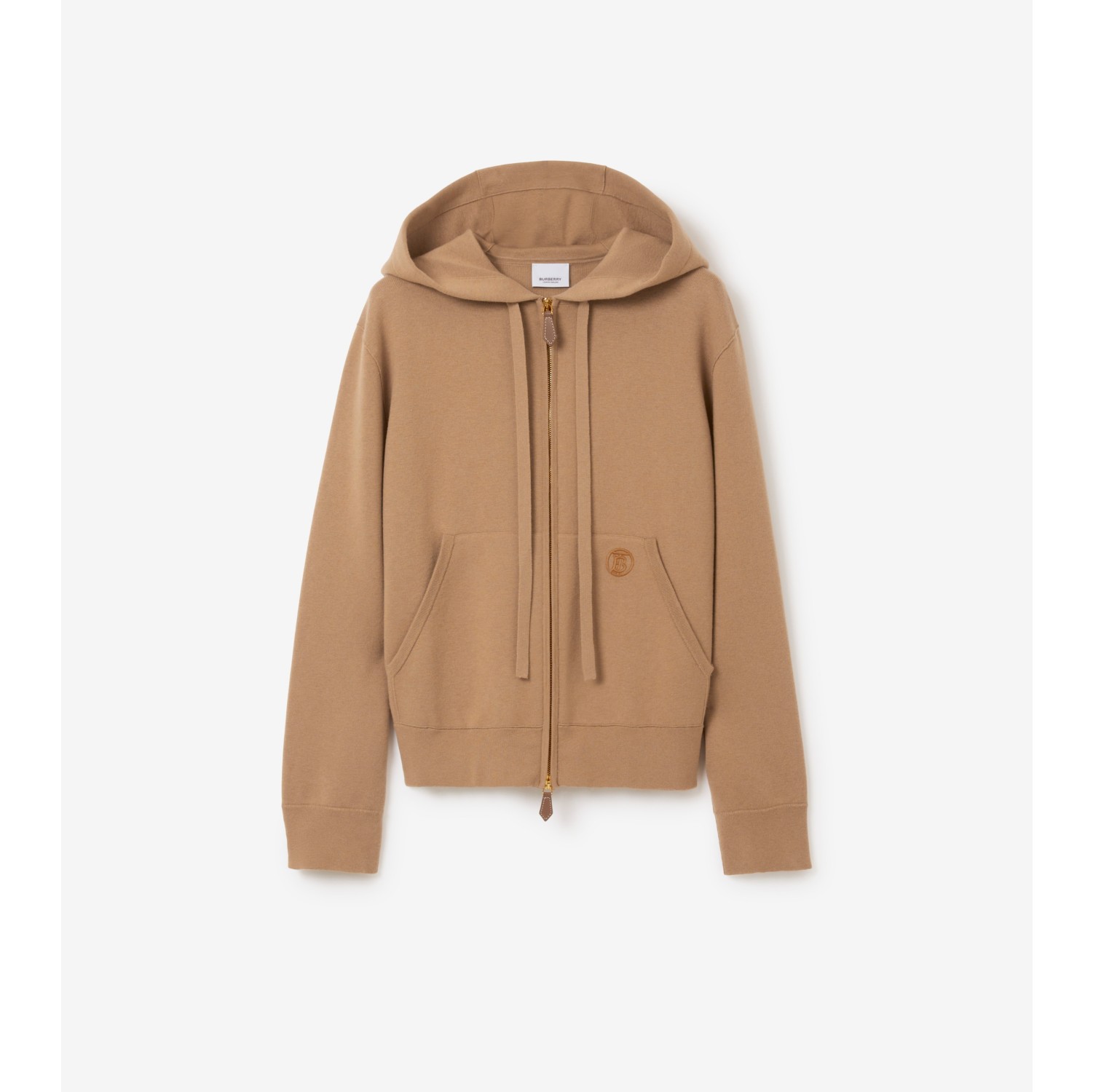 Burberry hoodie sales womens brown