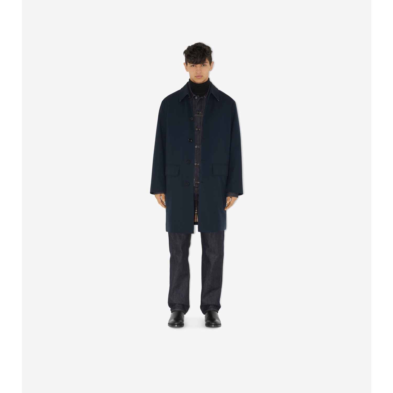 Burberry wool car on sale coat