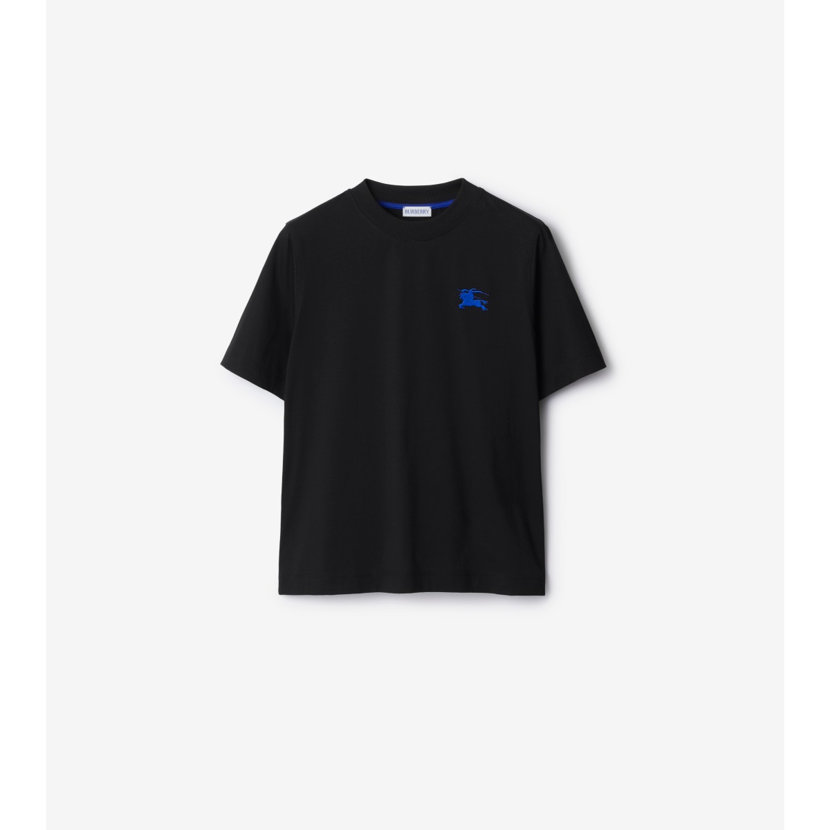 Burberry Cotton T-shirt In Black