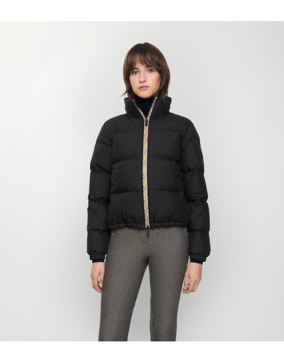Check Trim Ambleside Puffer Jacket