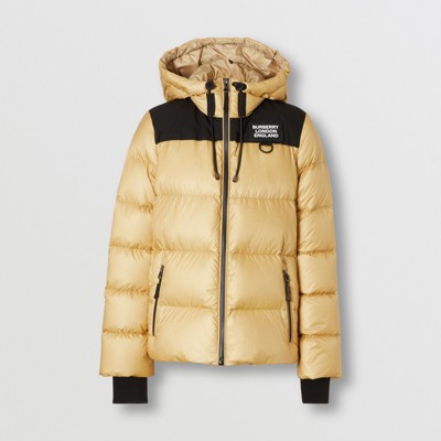 burberry hooded puffer coat