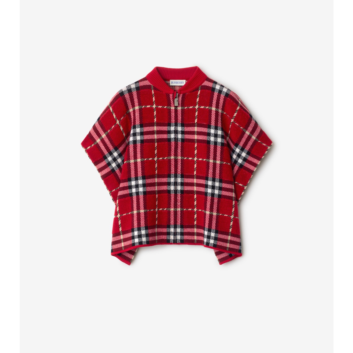 Capa de lã em Check