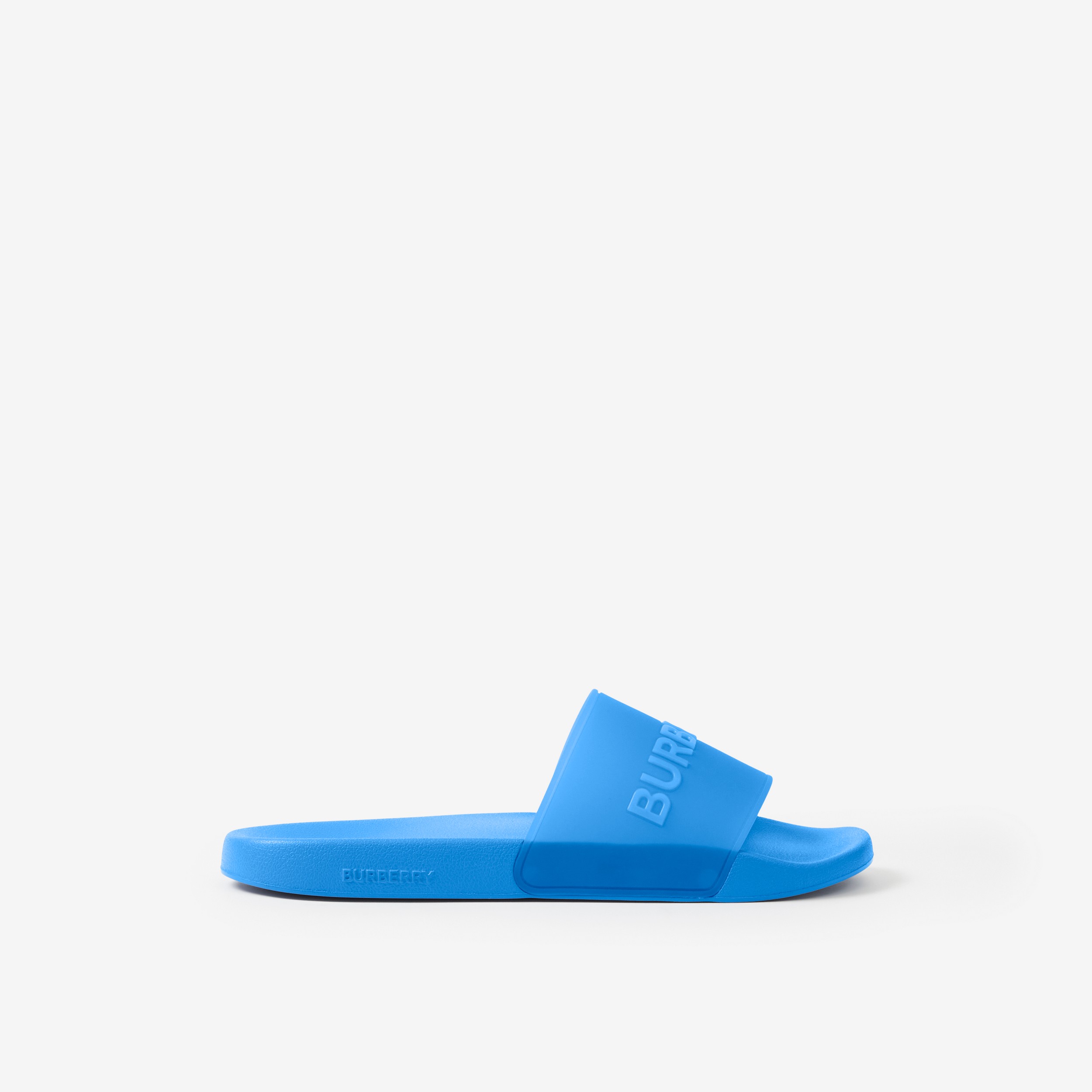 Sandalias pala con logotipo (Azul Vivo) - Hombre | Burberry® oficial - 1