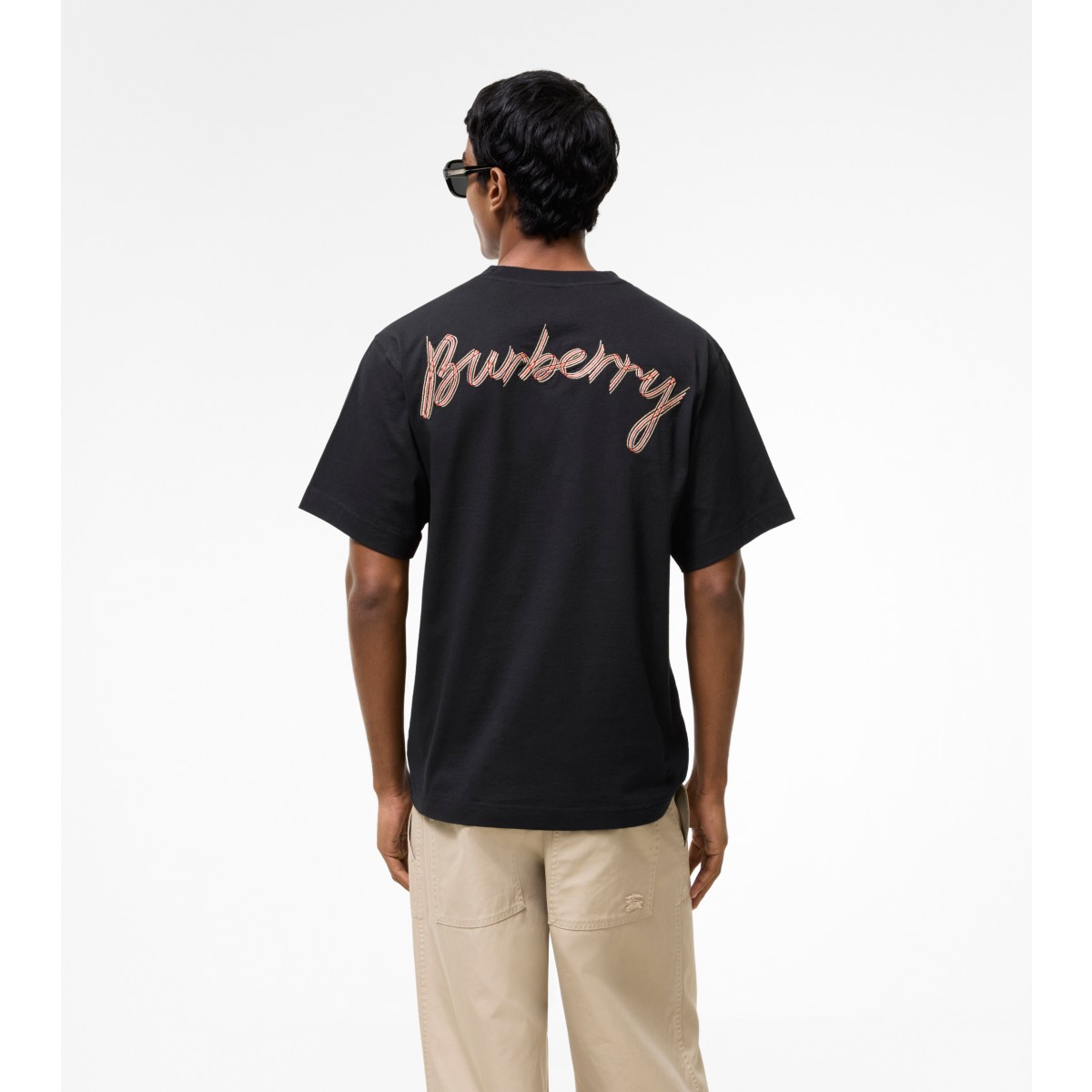  Check Logo T-shirt
