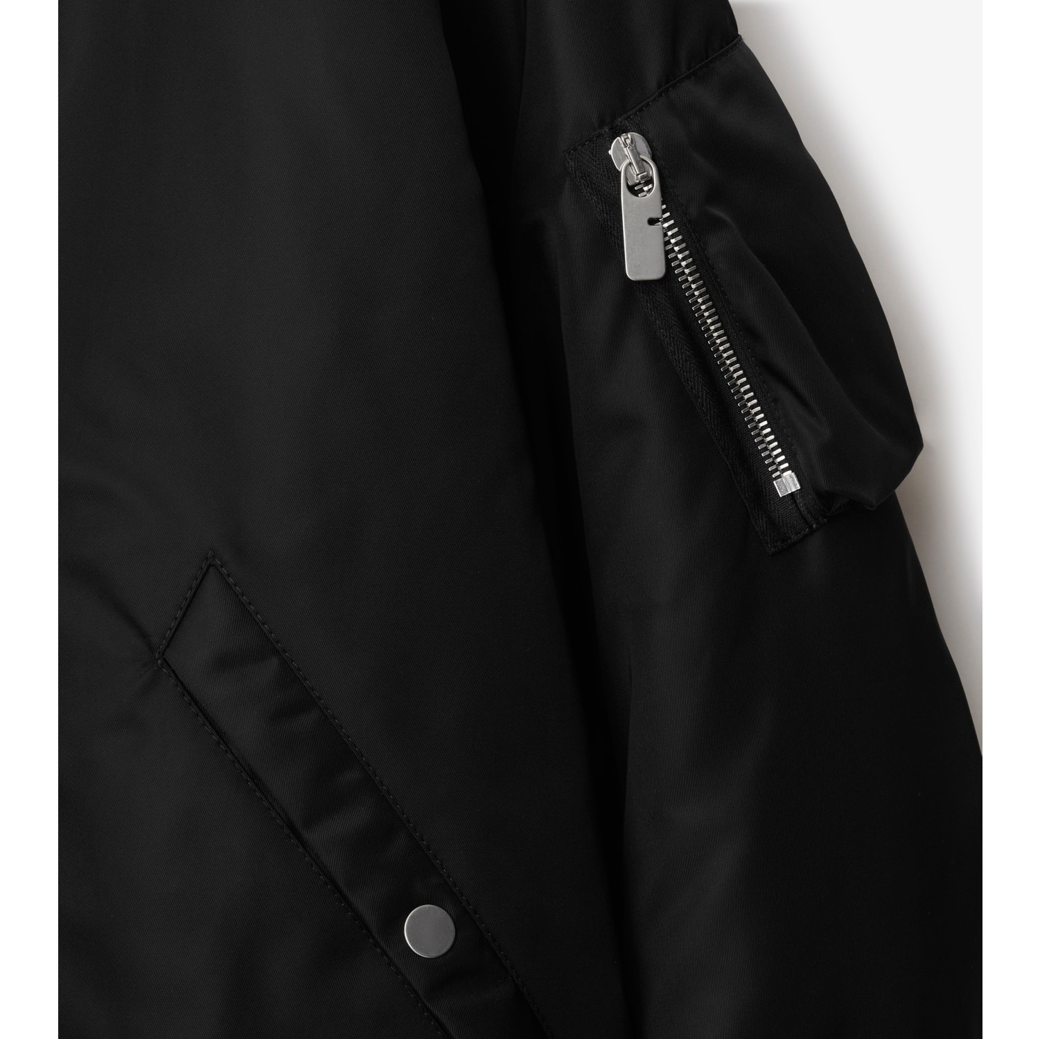 Burberry black cheap bomber jacket