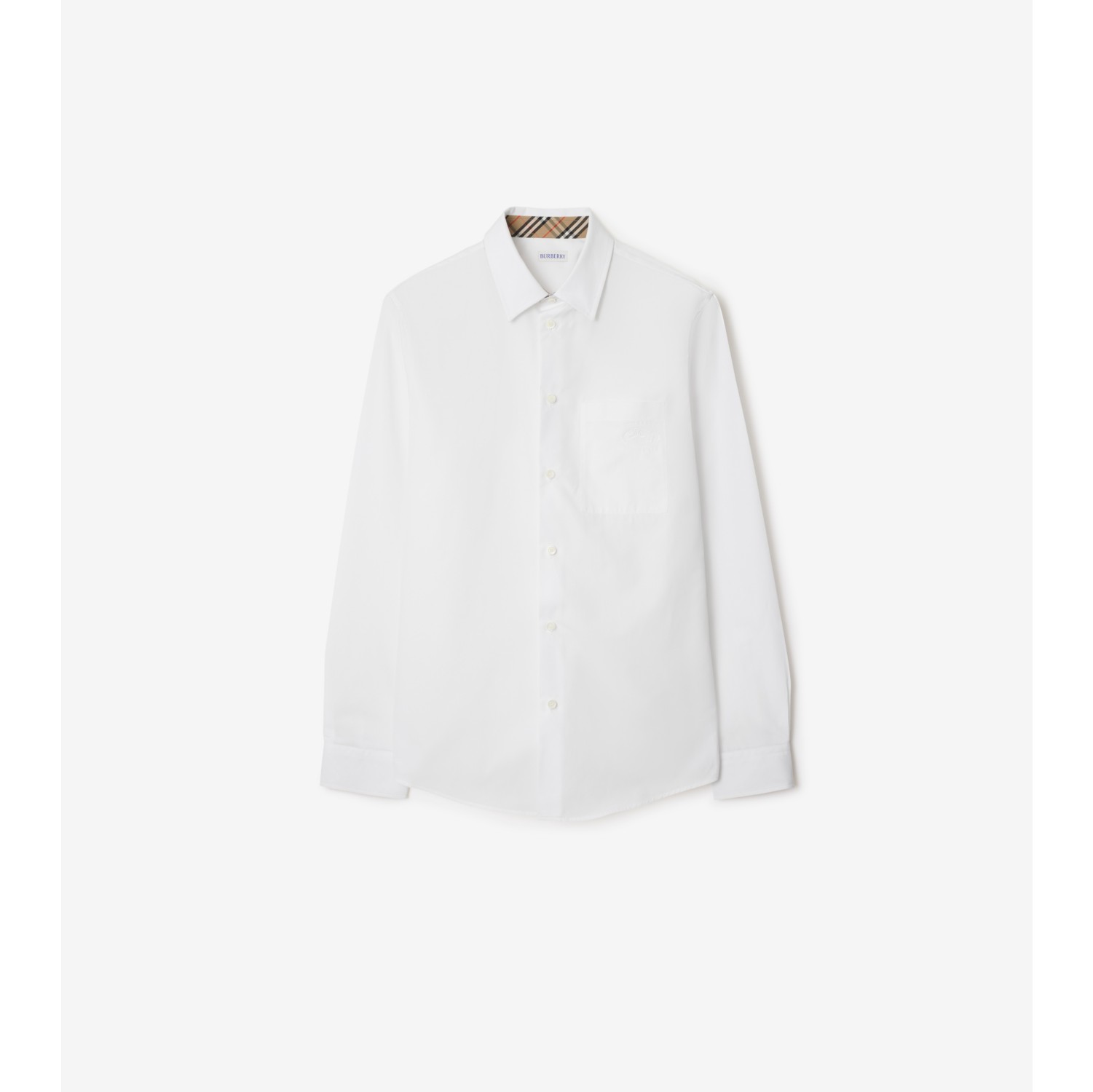 Camicia in popeline di cotone