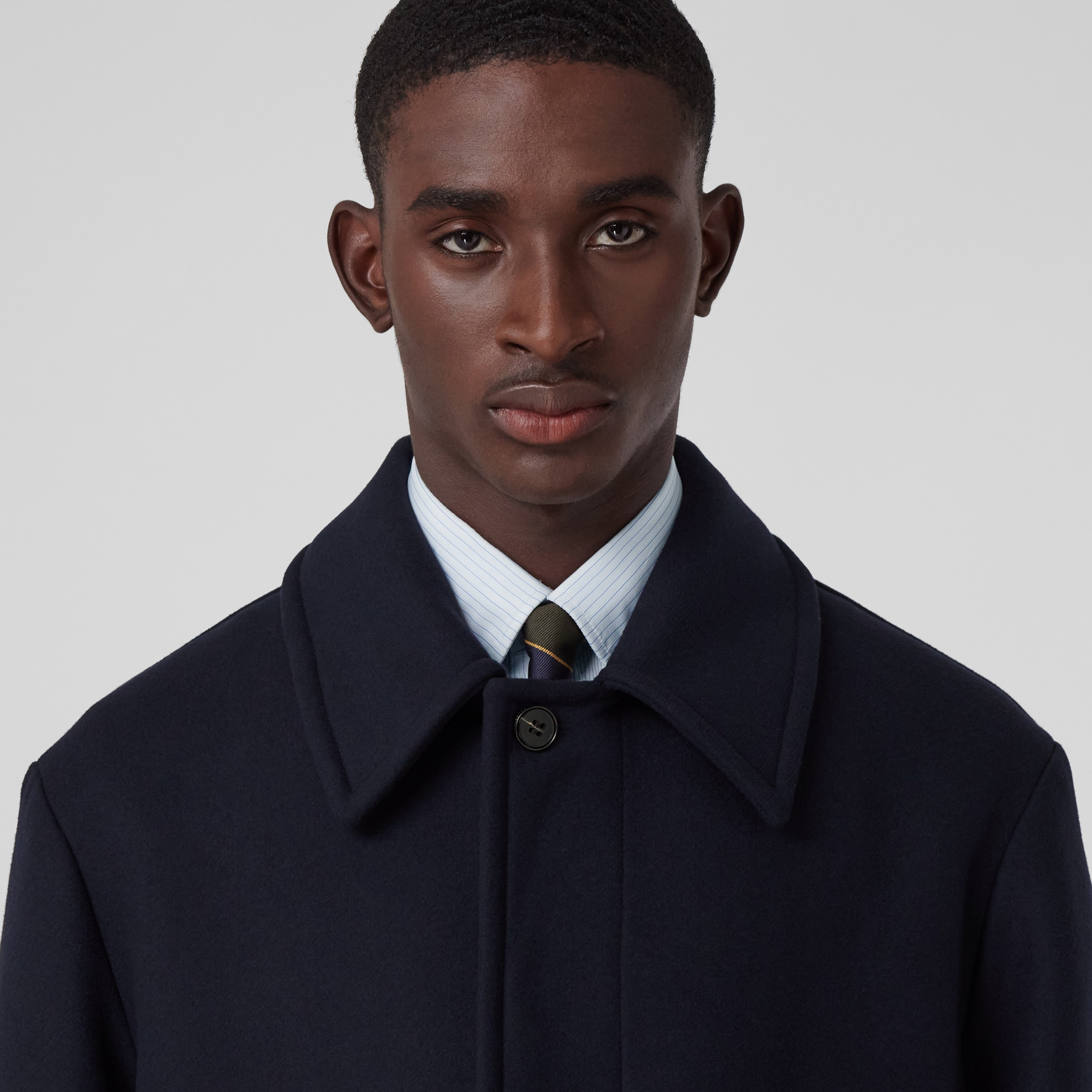 Car coat in misto lana (Blu Carbone Scuro) - Uomo | Sito ufficiale Burberry® - 2