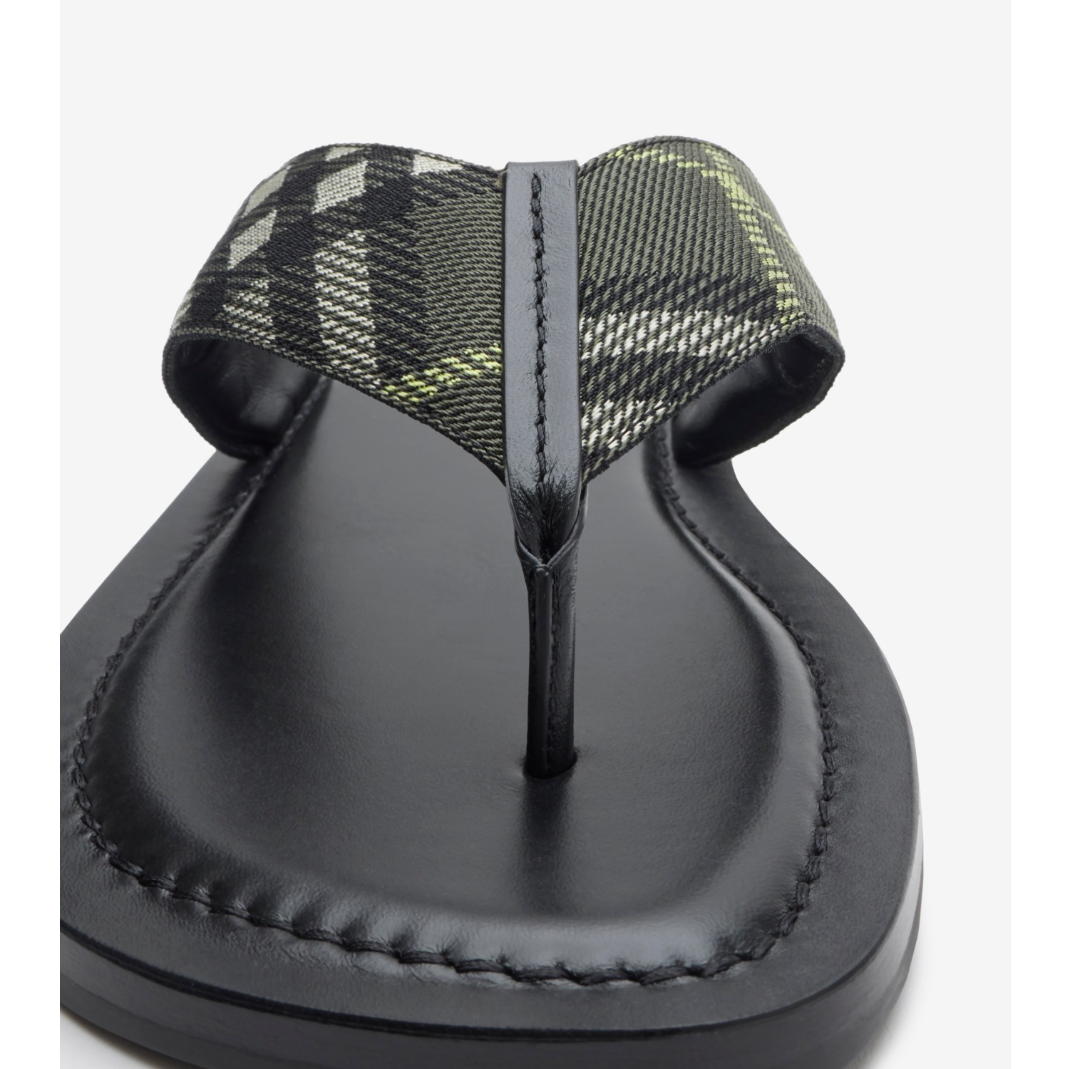 체크 파빌리온 샌들