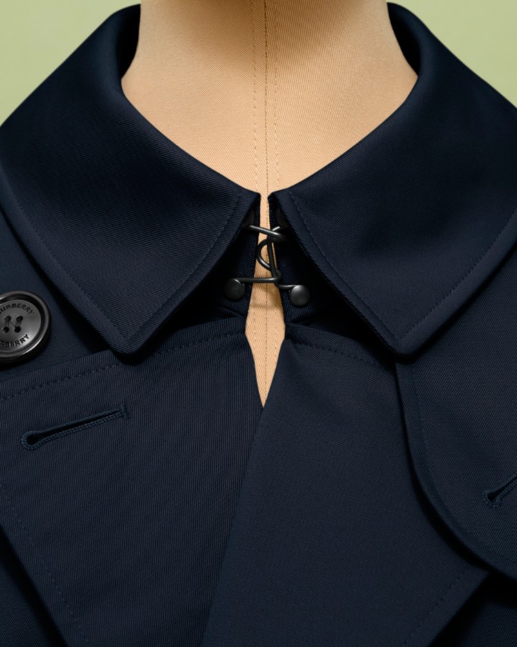 付属品完備 極美品 ミッドレングス ケンジントン ヘリテージ コールブルー burberry/バーバリー通販 | ミッドレングス ケンジントン ヘリテージ