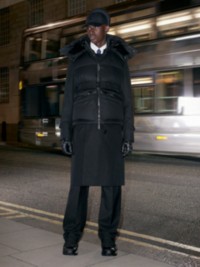 Man in Burberry Trench Coat