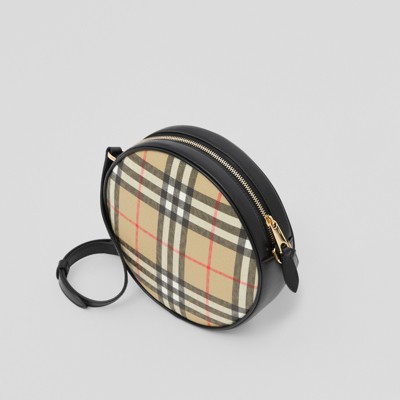 burberry round leather louise bag