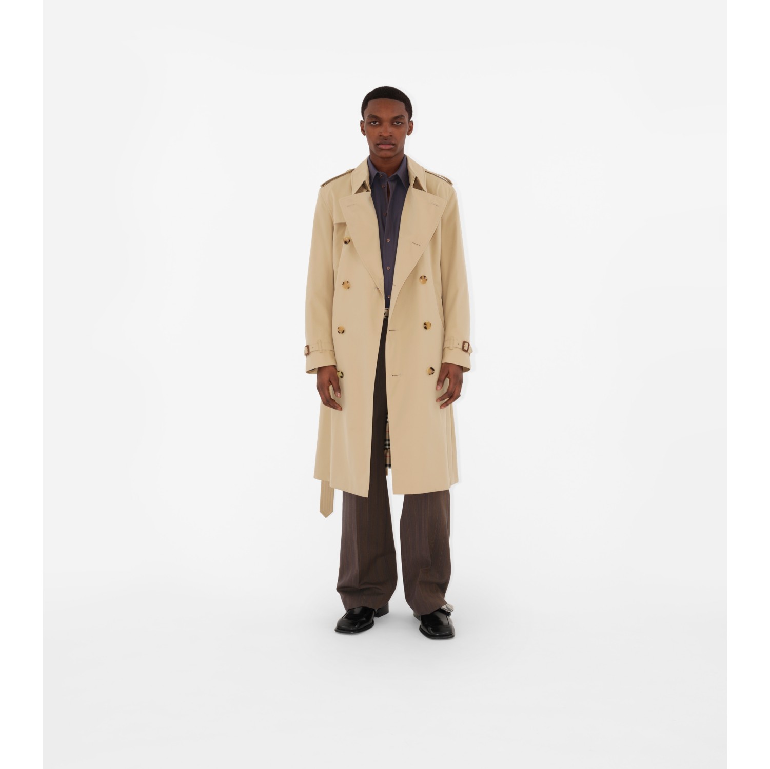 Burberry kensington discount trench mens