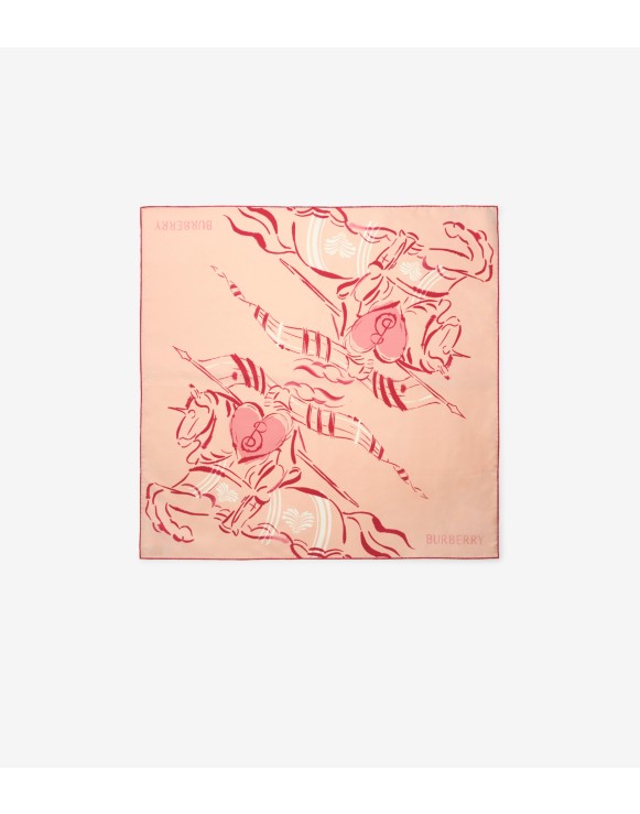 Heart Knight Silk Scarf