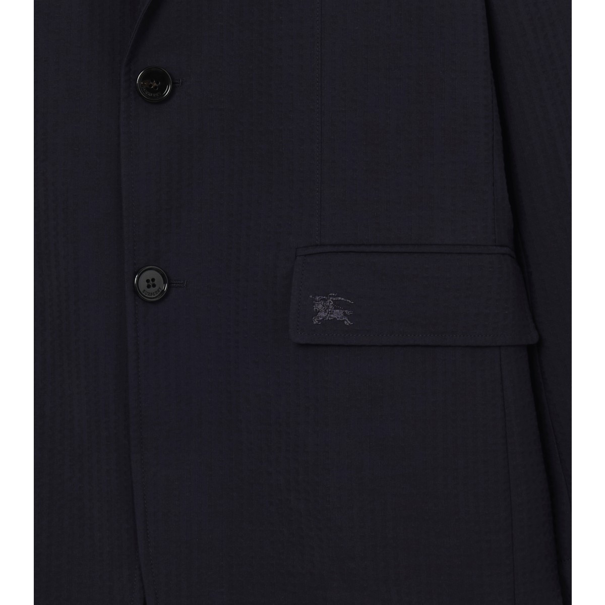  Check Seersucker Cotton Linen Tailored Jacket