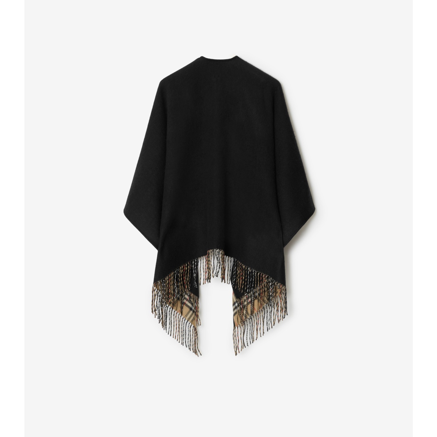 Burberry store black poncho