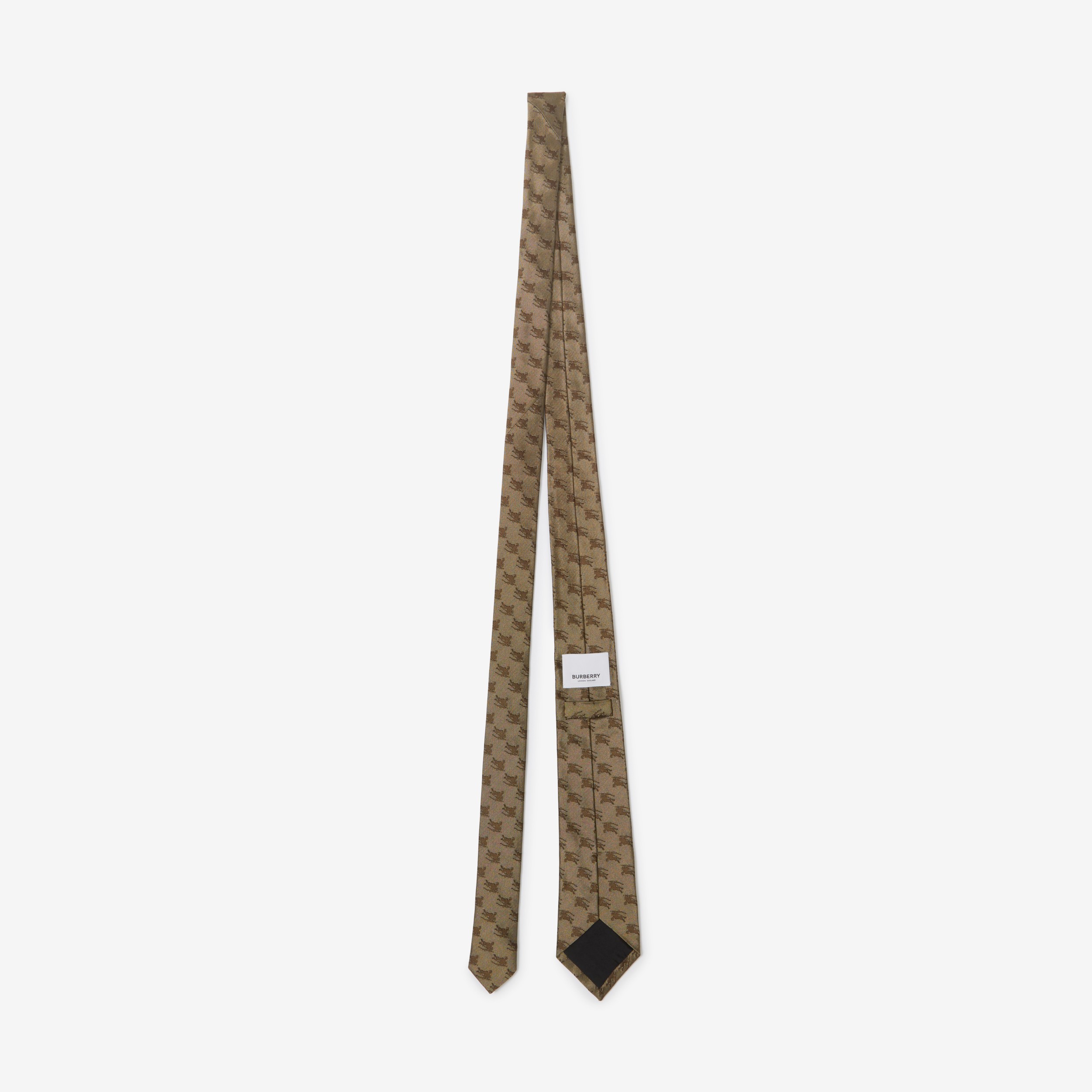 EKD Silk Tie in Soft Camel - Men | Burberry® Official - 2