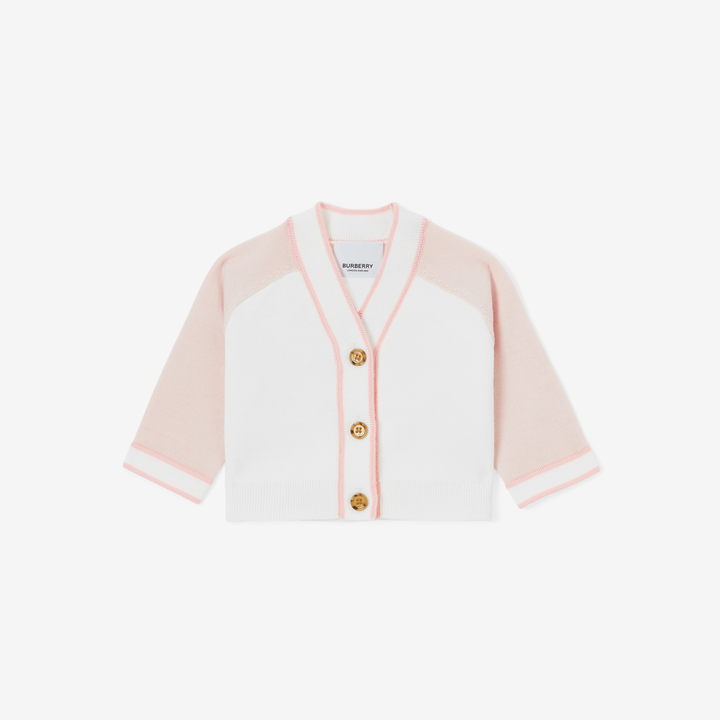 Thomas Bear Four-piece Baby Gift Set in Frosty Pink - Children | Burberry® Official - 2