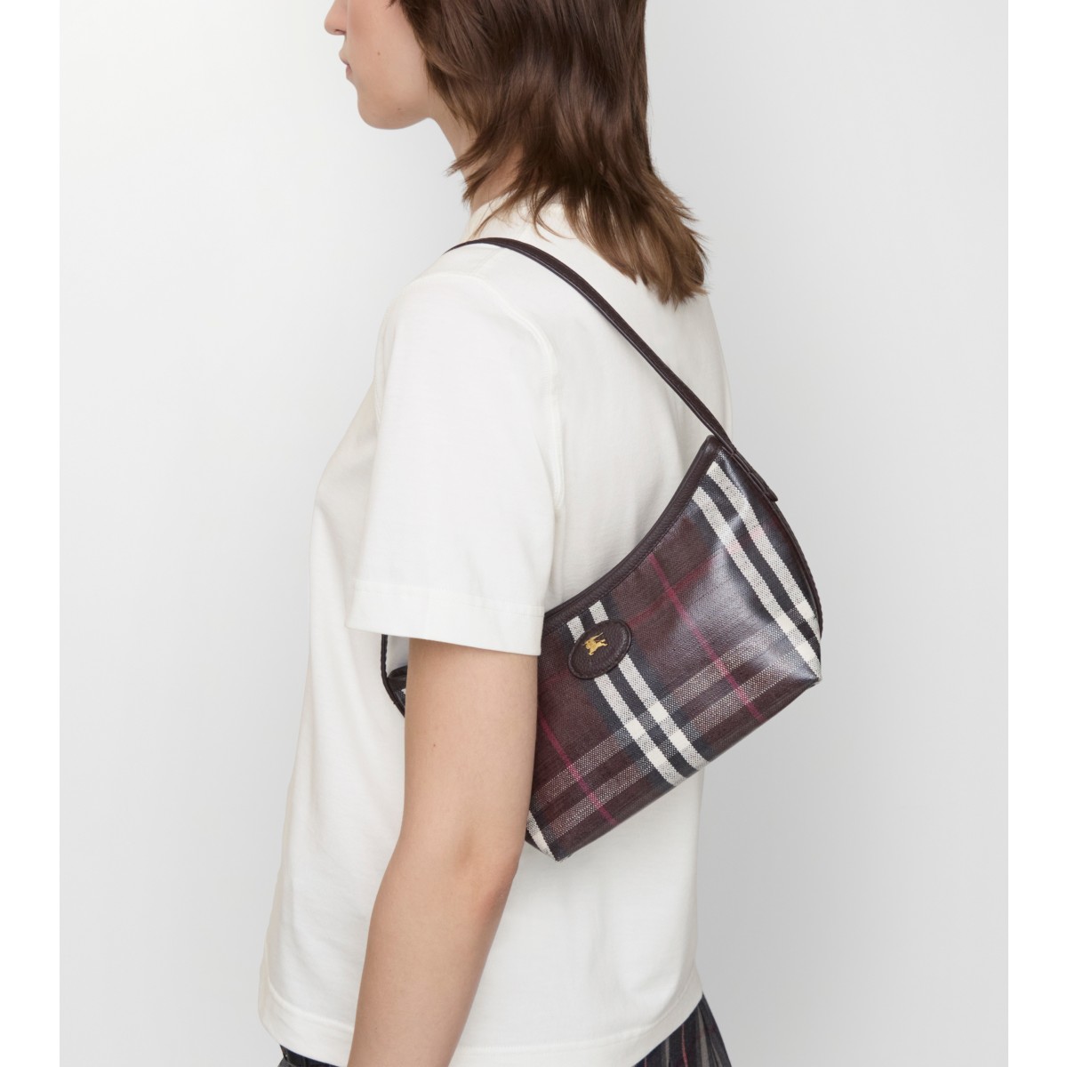  Check Mini Highlands Shoulder Bag​