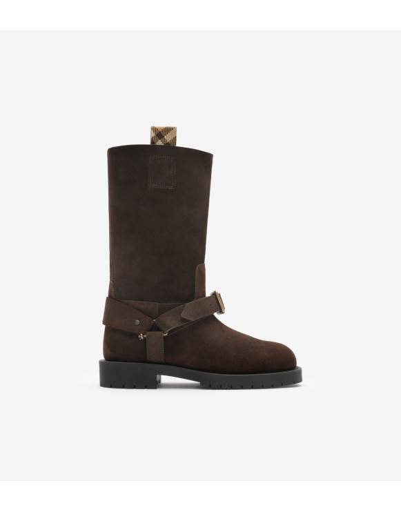 Leather Soft Saddle Low Boots​
