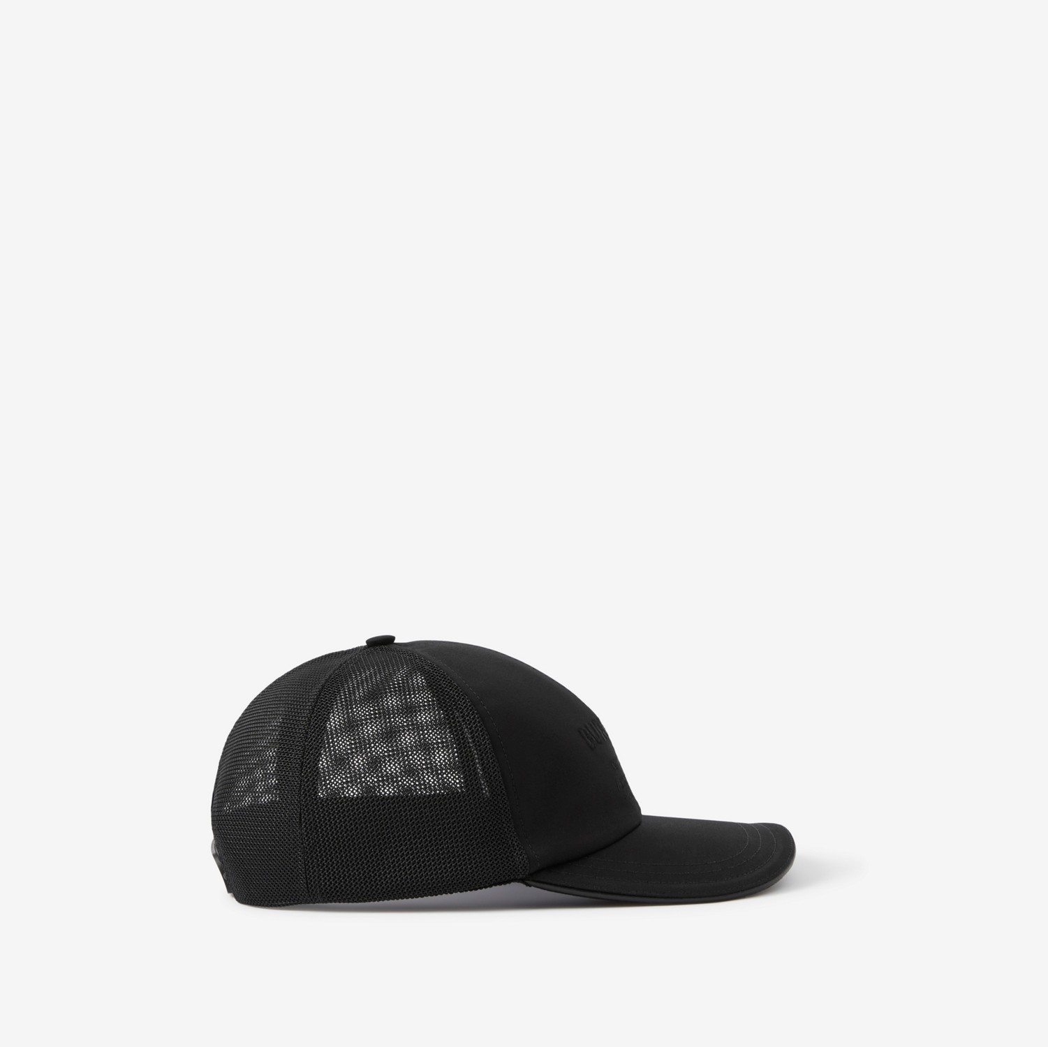 Gorra de béisbol en algodón y malla con motivo Horseferry (Negro) | Burberry® oficial