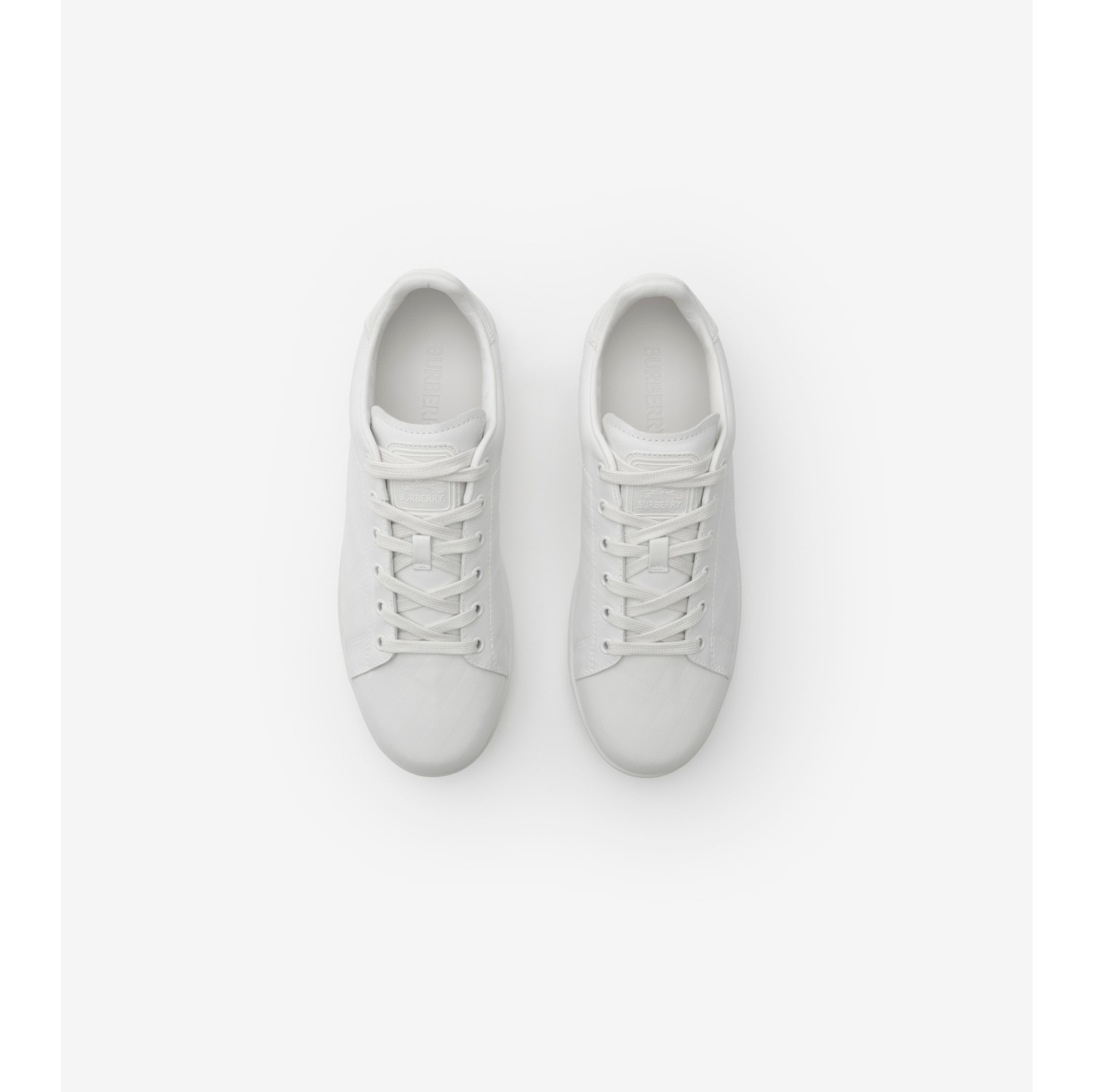 Embossed Check Leather Set Sneakers​