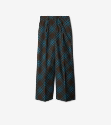 Wool Tailored Trousers in Snug - Women, Technical | Burberry® Official