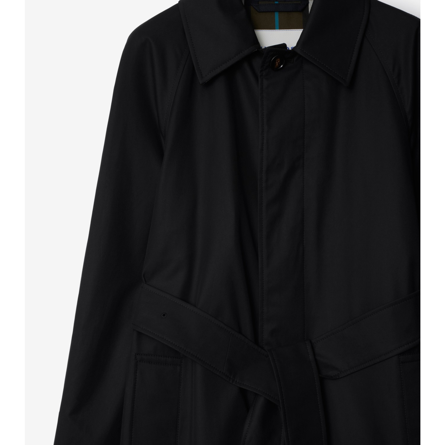 Long Gabardine Car Coat
