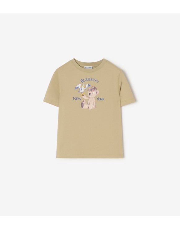 New York Bear Cotton T-shirt