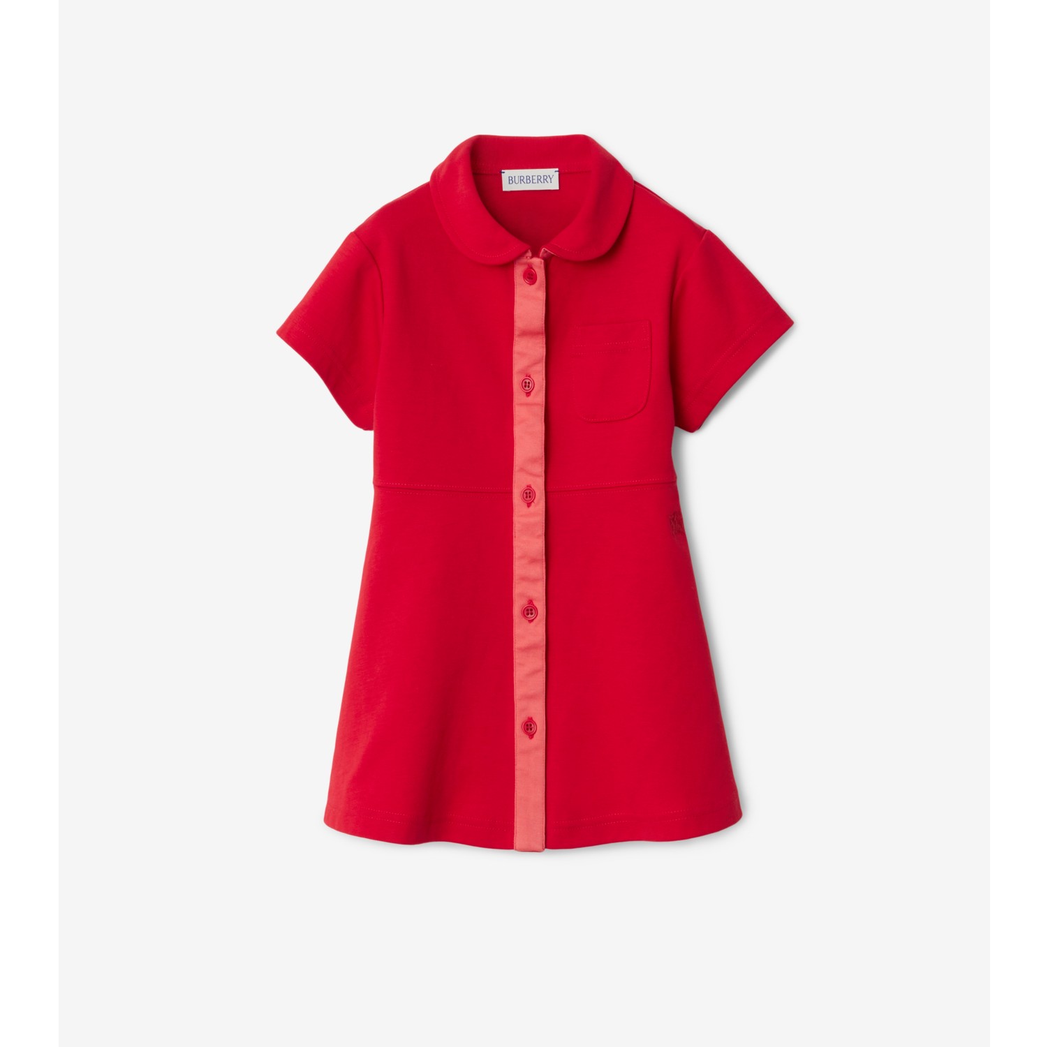 Burberry Cotton Military Shirt Dress, $695, Burberry