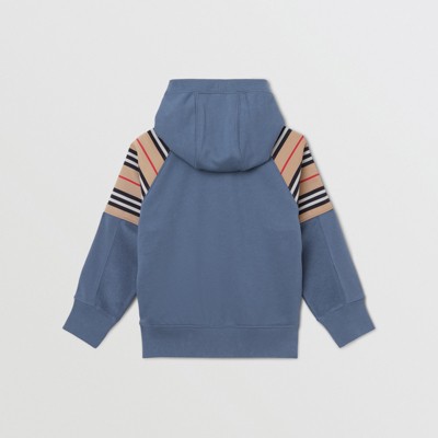 burberry hoodie blue