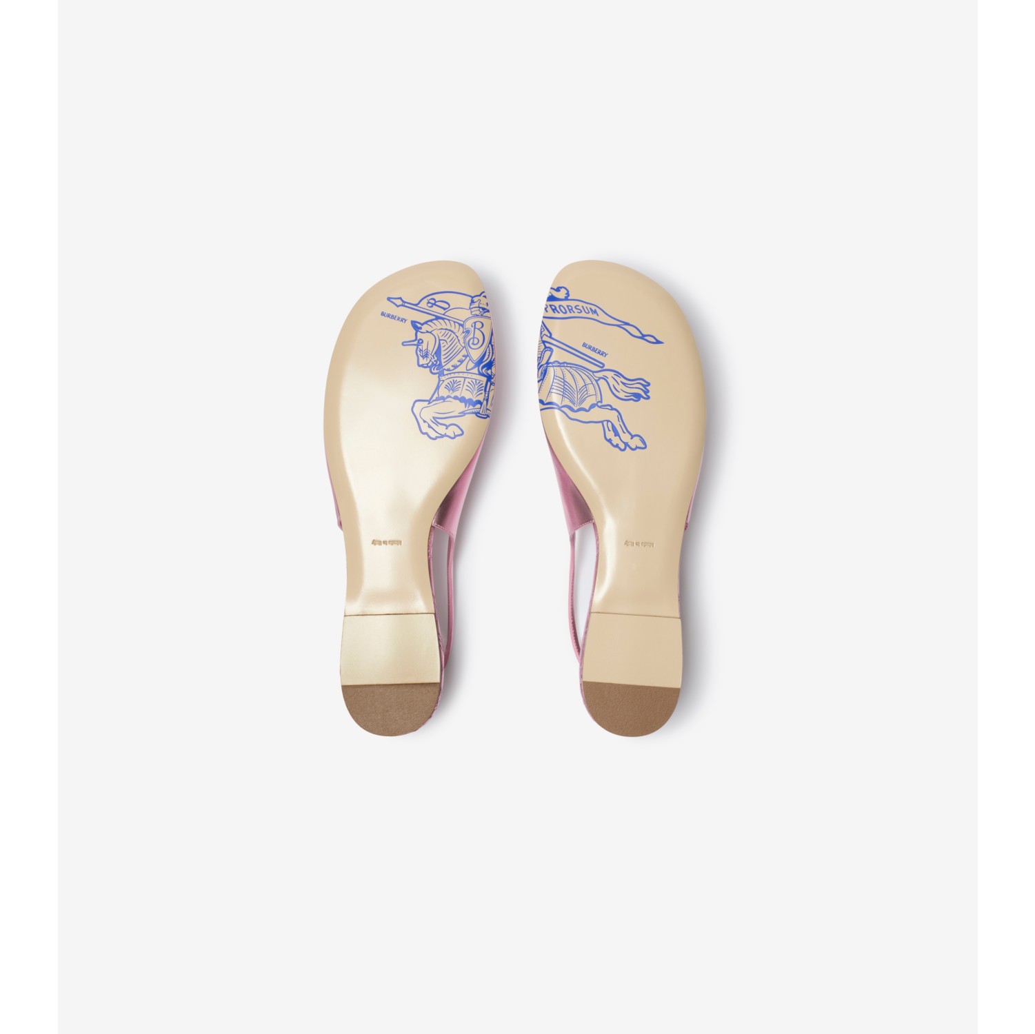 Ballerinas Slingback Baby de couro