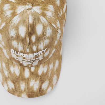 Horseferry Motif Deer Print Nylon 