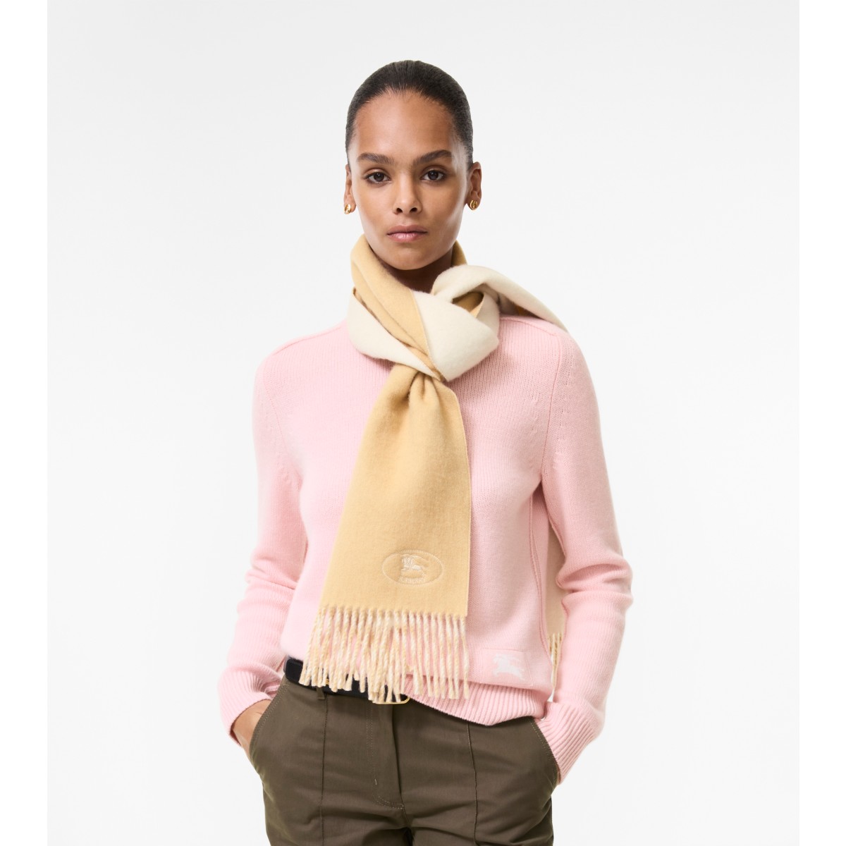  Embroidered Knight Scarf