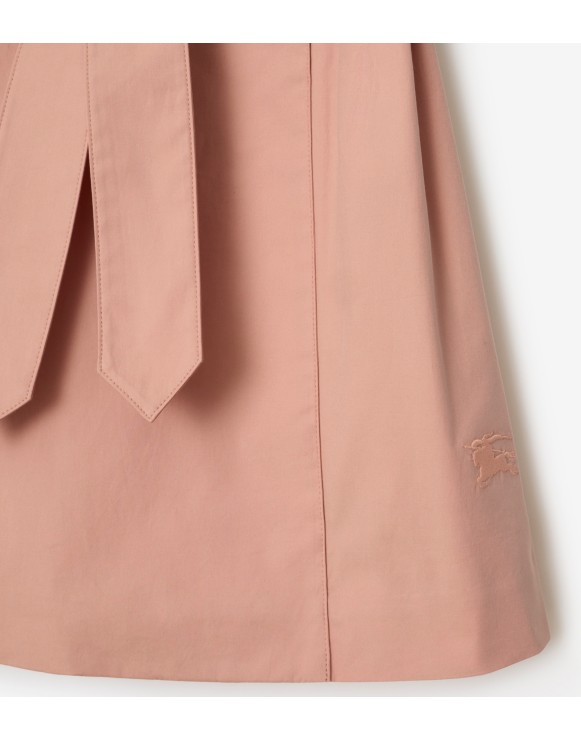 Robe trench en coton stretch