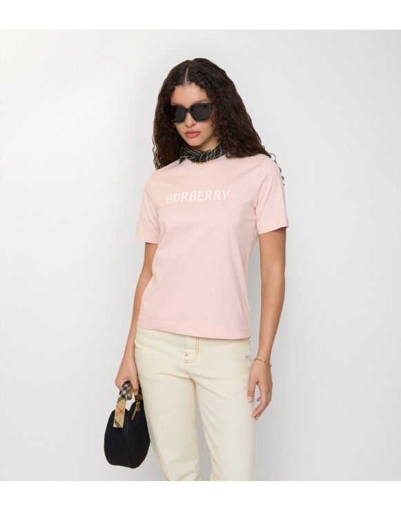 T-shirt en coton à logo