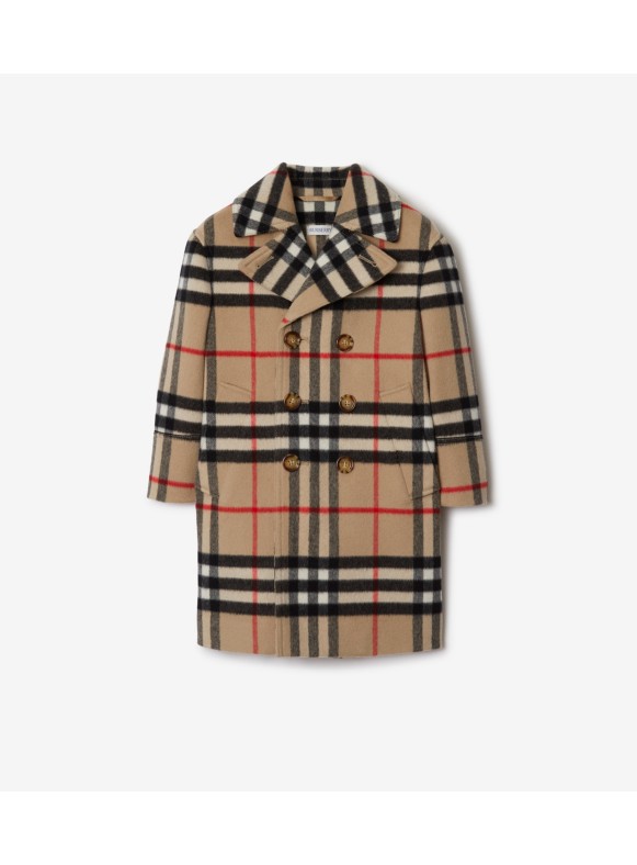 Burberry kids discount alpaca coat