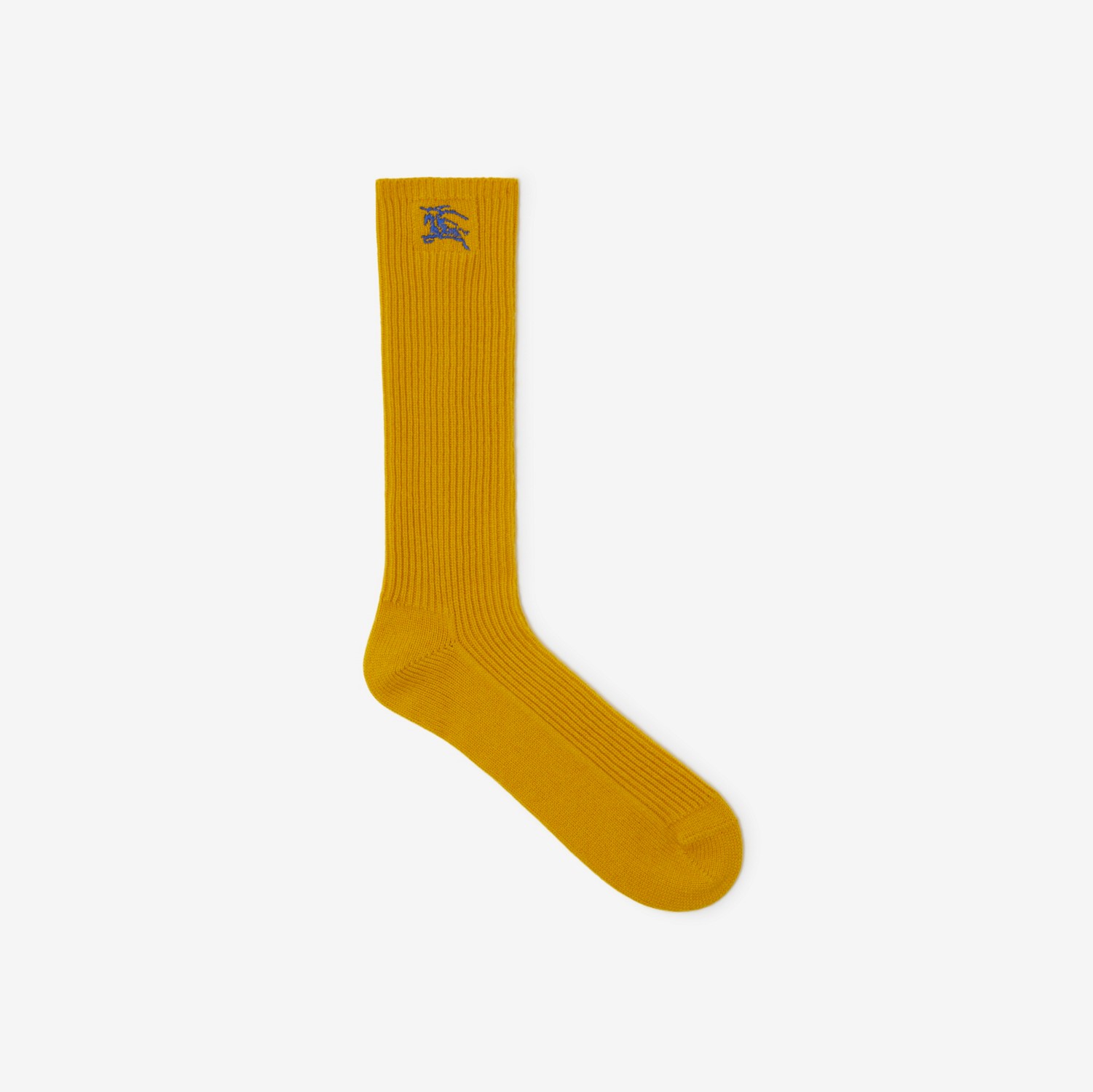 Ribbed Cashmere Blend Socks