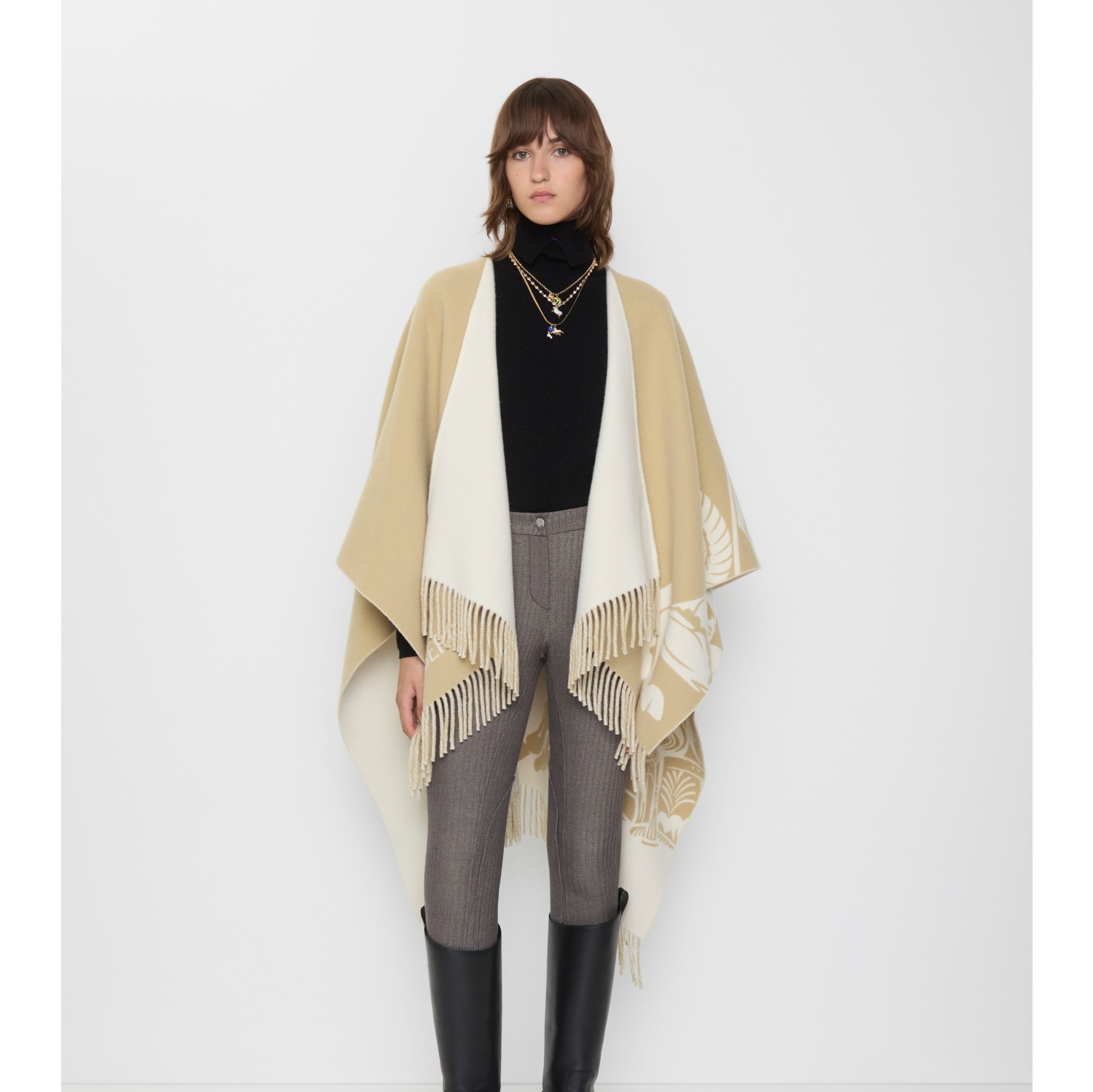 EKD Wool Cashmere Cape