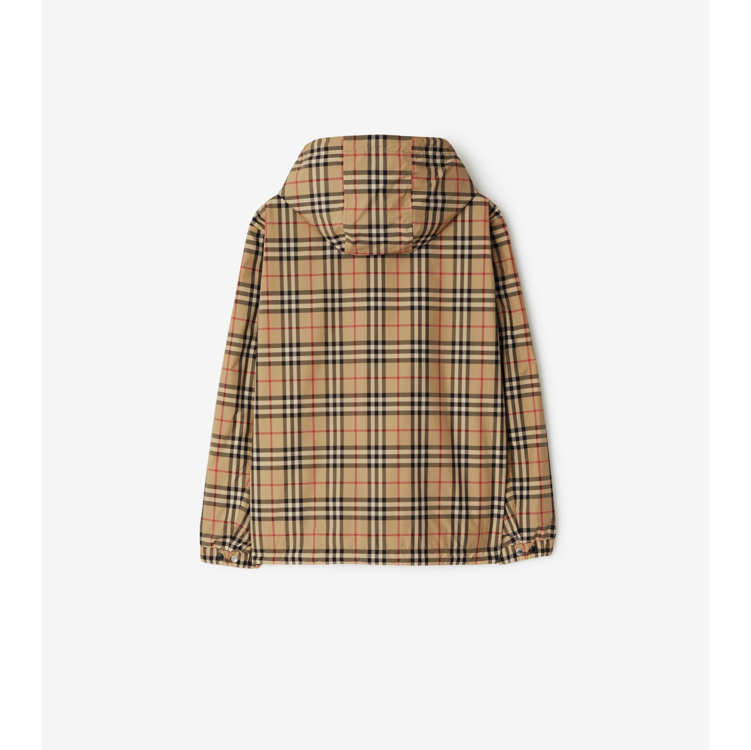 リバーシブル チェック ジャケット (アーカイブベージュ) - メンズ | Burberry®公式サイト