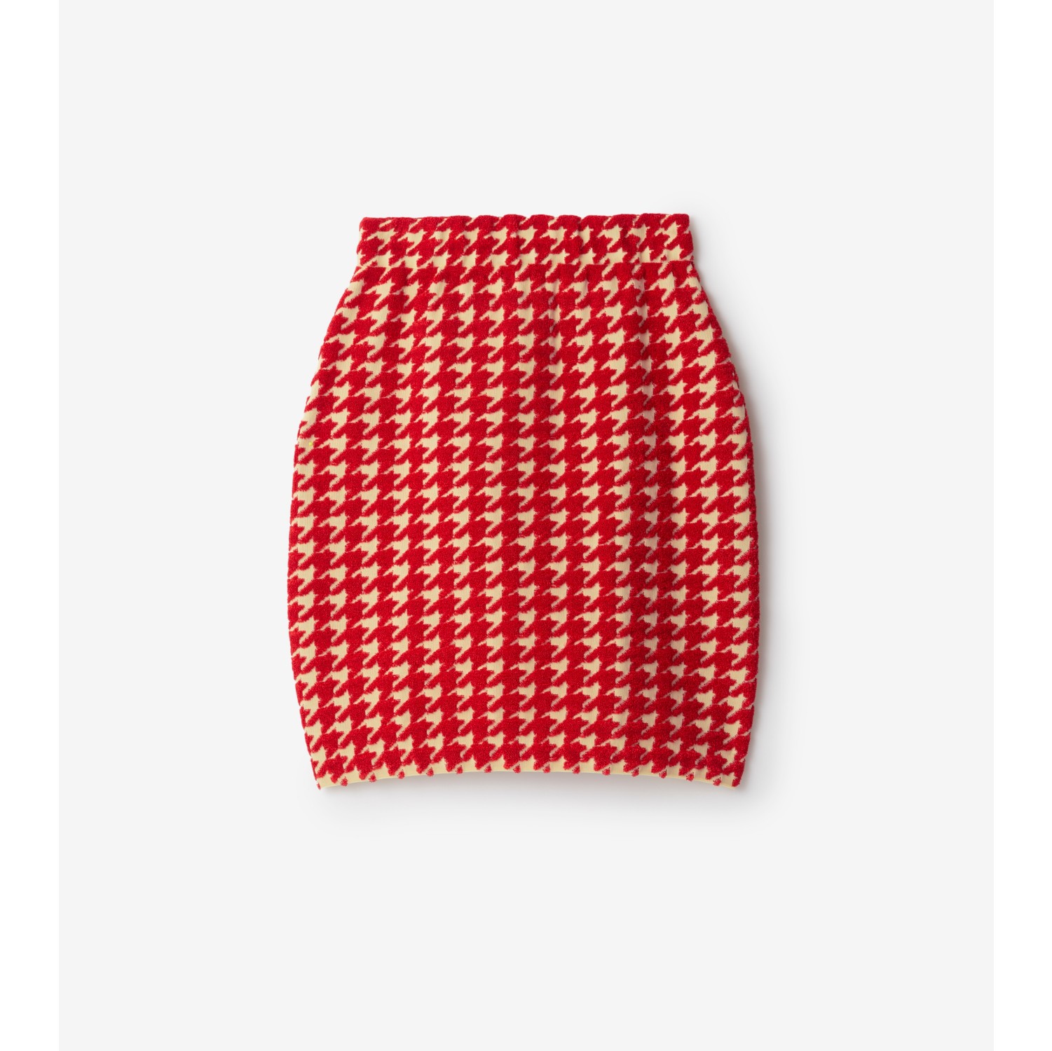 Houndstooth Twill Skirt in Black/white - Women, Technical | Burberry®  Official