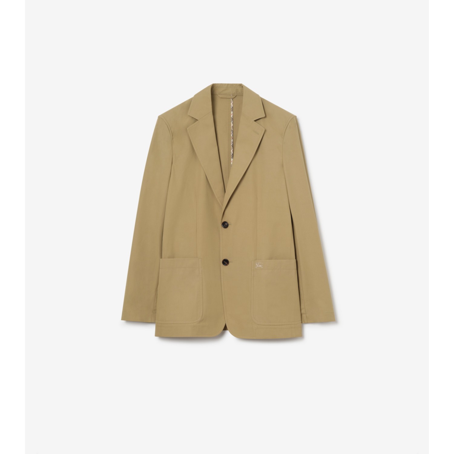 Technical Cotton Tailored Jacket