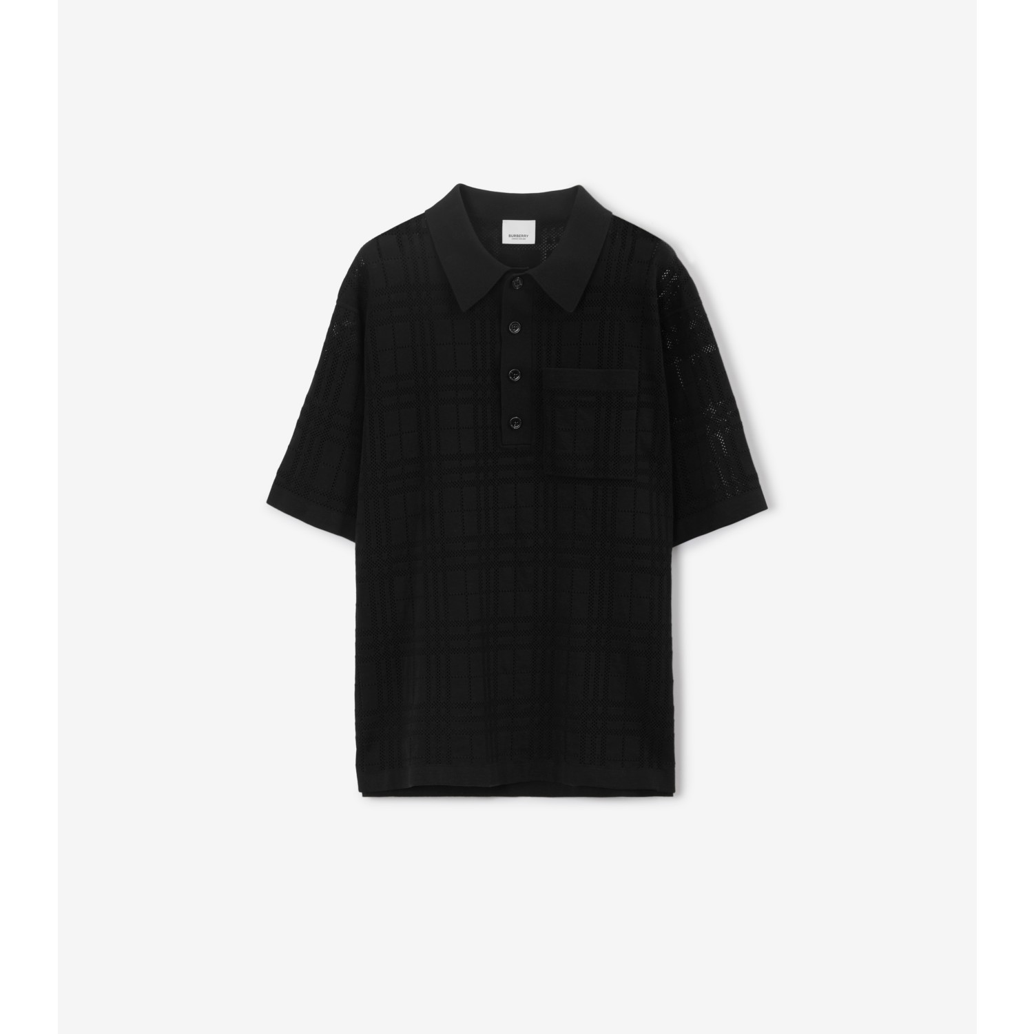 Lightweight black hotsell polo shirt