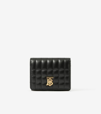 Quilted Leather Lola Card Case in Black/black - Women | Burberry® Official