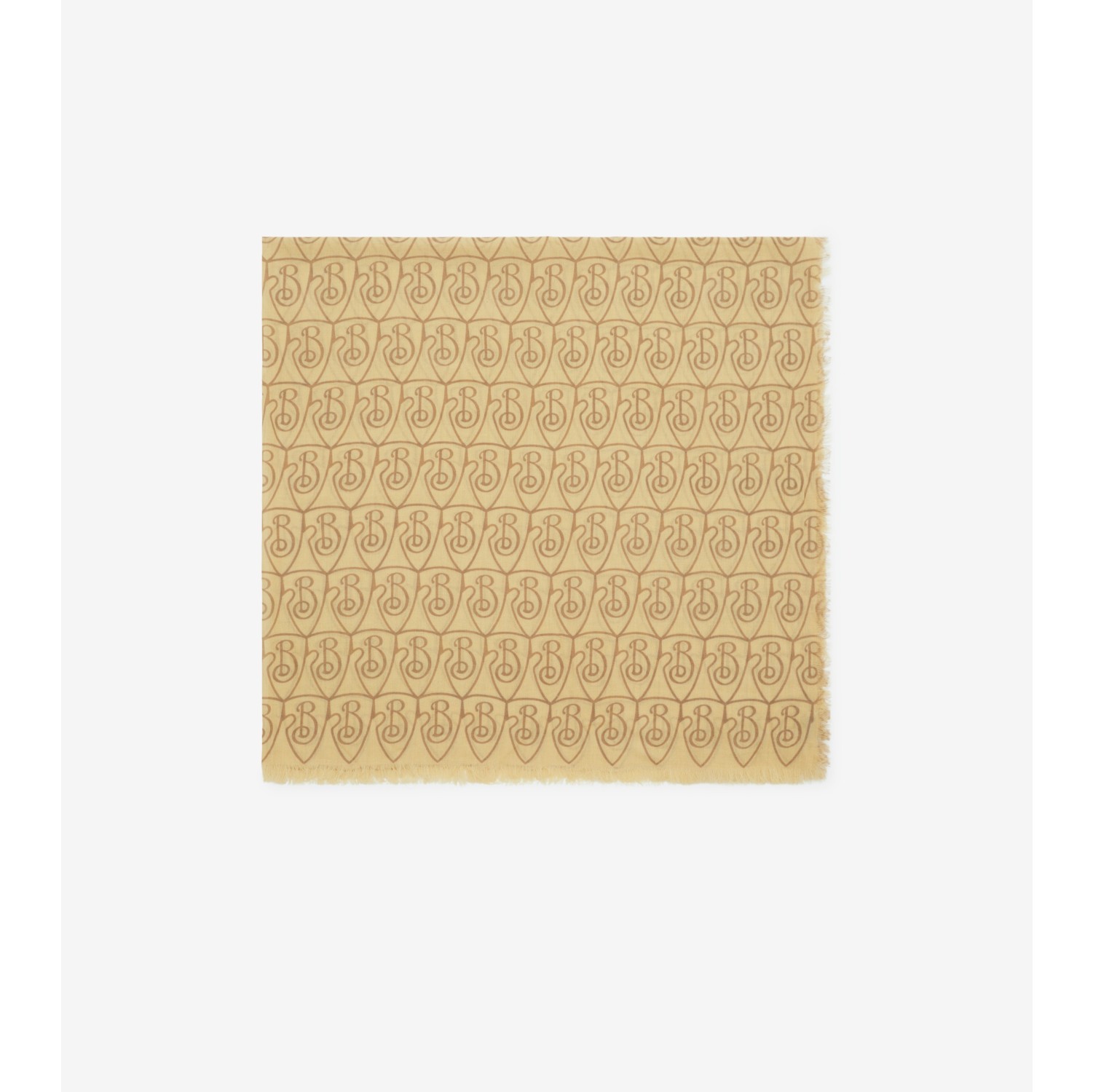 Foulard in lana con motivo B Shield