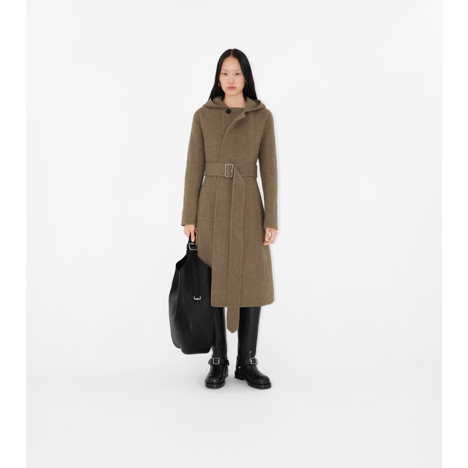 Burberry cashmere coat clearance womens