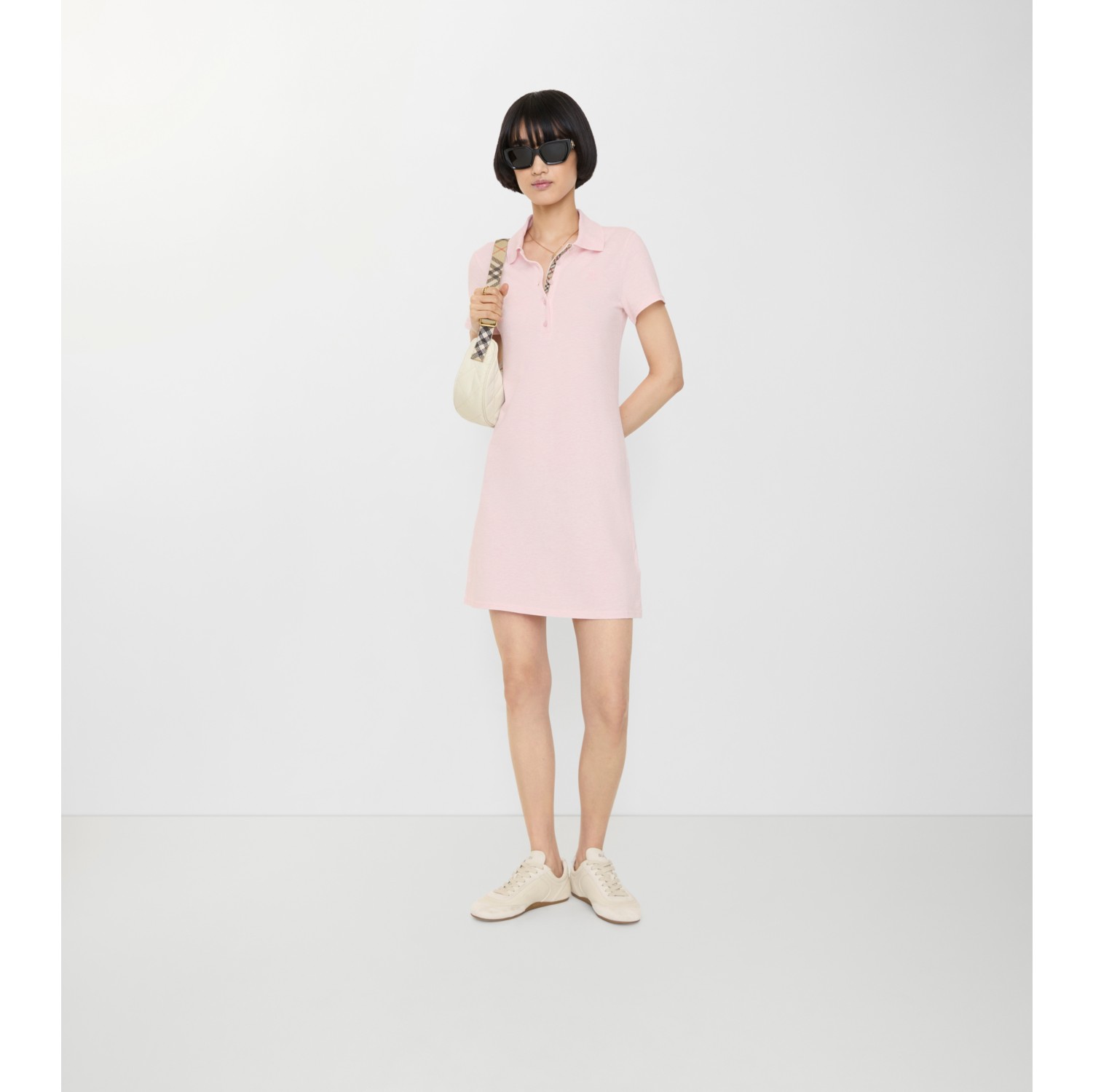 Cotton Polo Shirt Dress