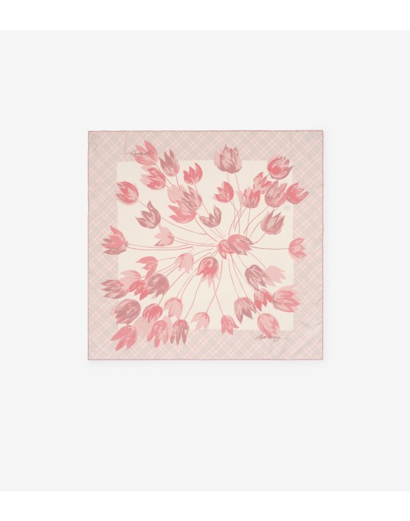 Tulips Silk Scarf