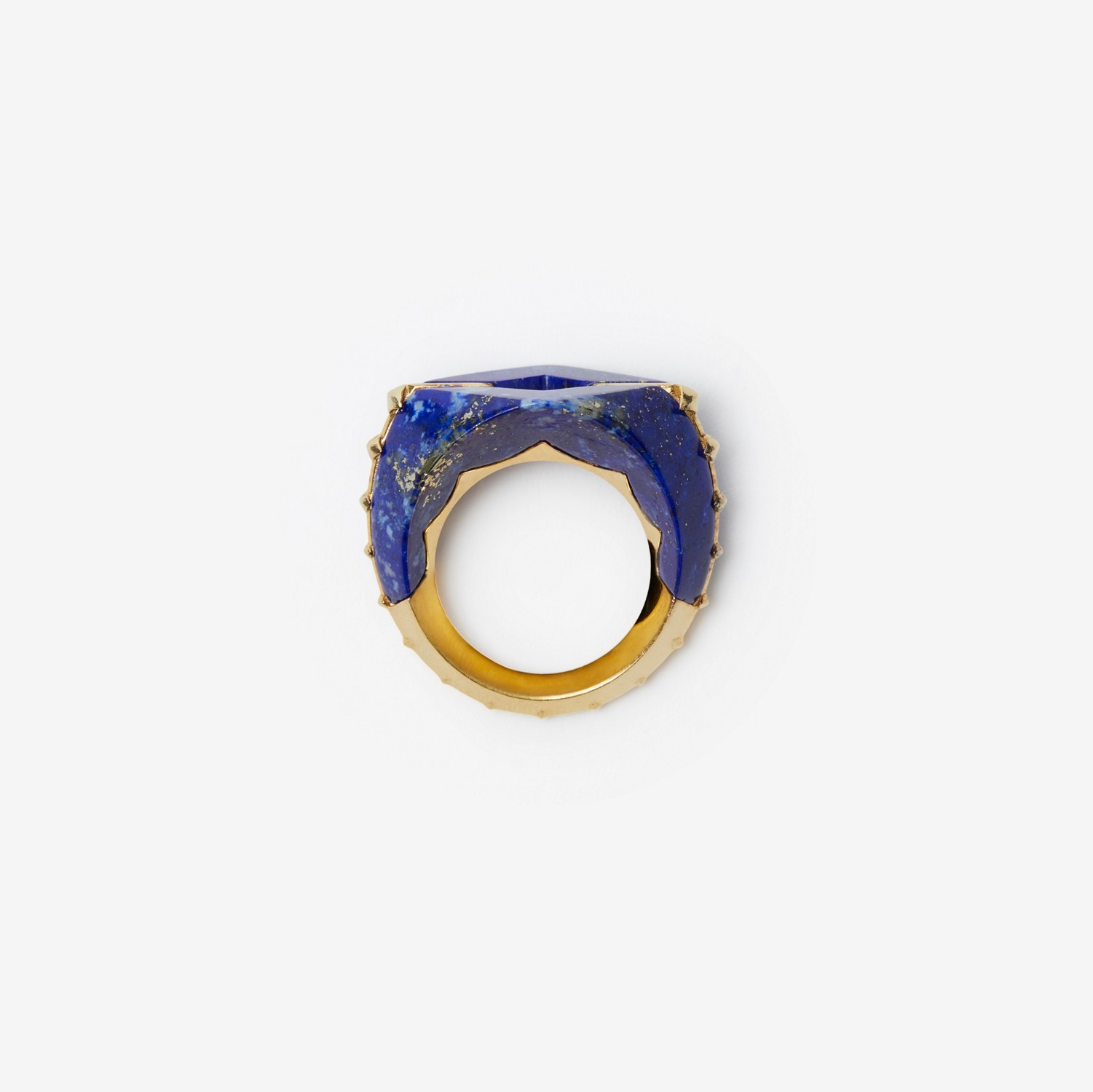 Bague Hollow lapis-lazuli