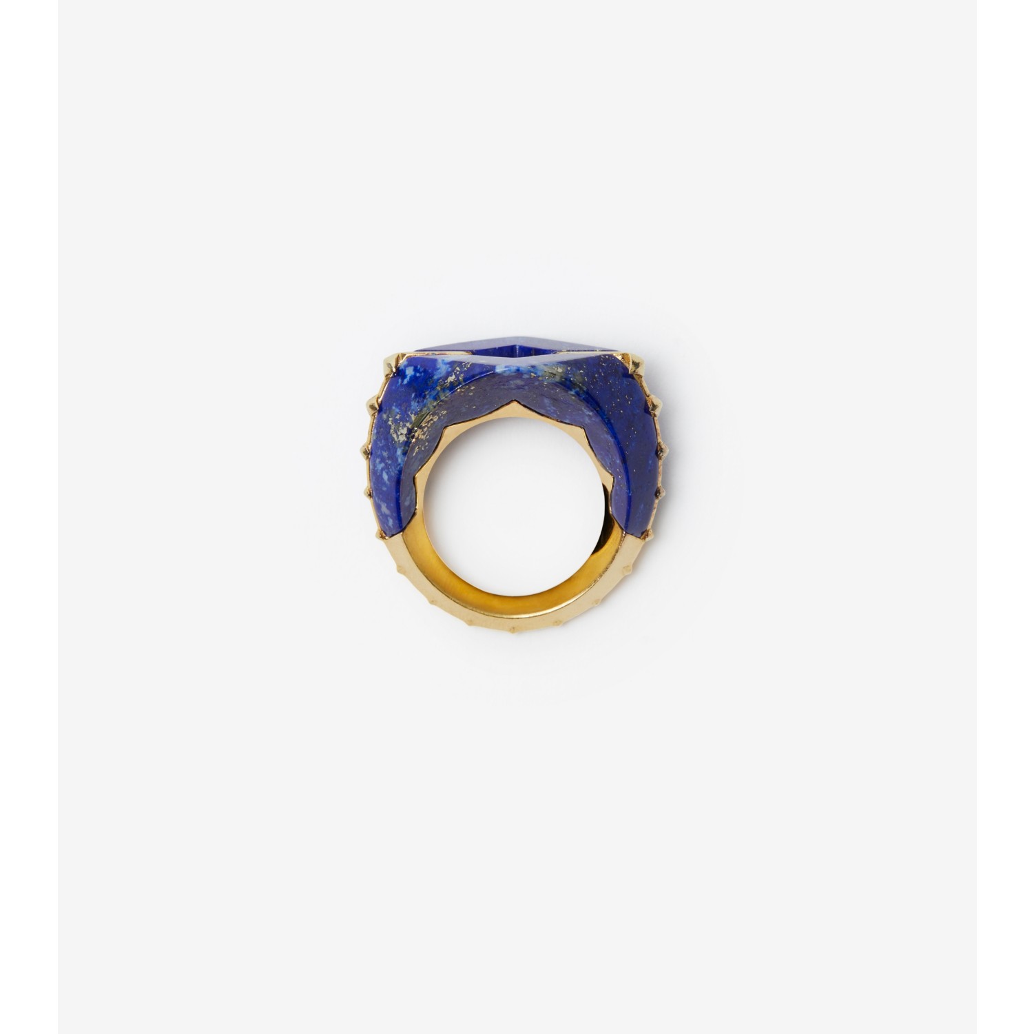 Bague Hollow lapis-lazuli