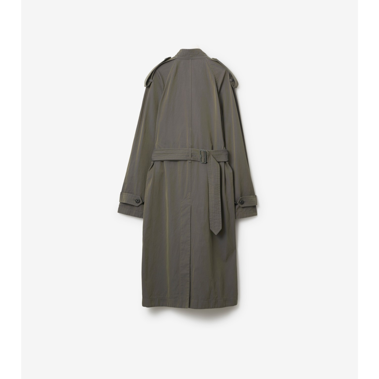 Cotton Linen Trench Dress